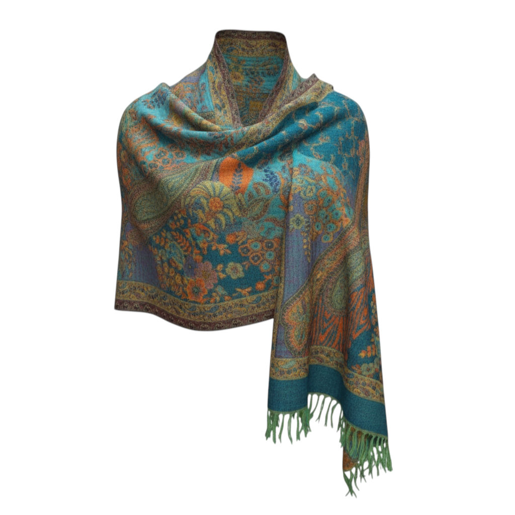 Embroidery Design Shawl